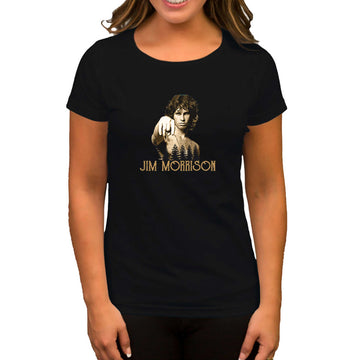 The Doors Jim Morrison Siyah Kadın Tişört