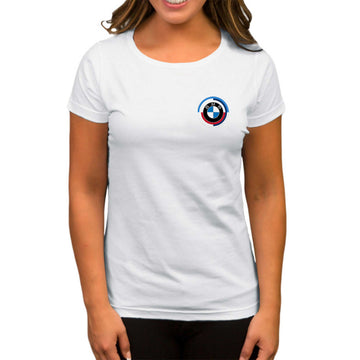 BMW New Logo 2023 Beyaz Kadın Tişört