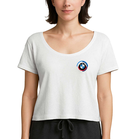 BMW New Logo 2023 Beyaz Kadın Tişört
