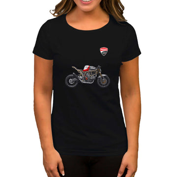 Ducati SuperSport Siyah Kadın Tişört