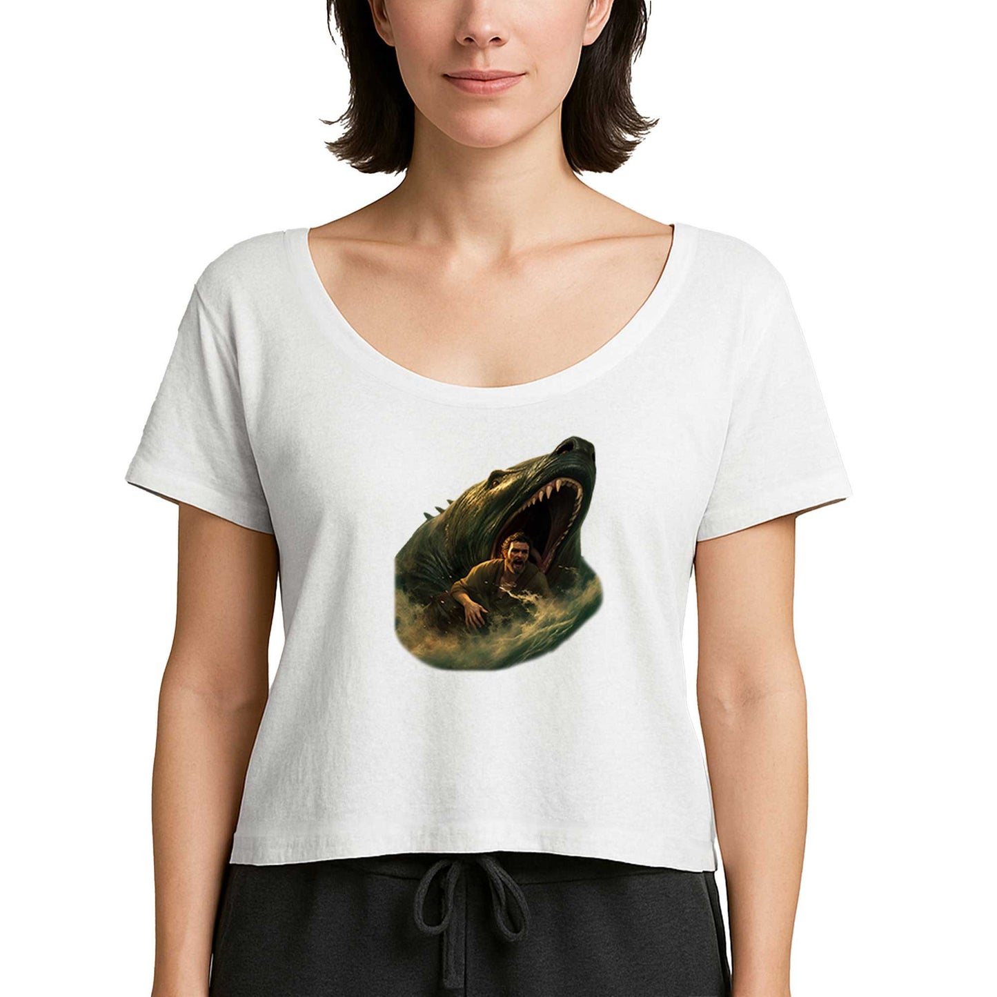 Dangerous Waters Beyaz Kadın Tişört