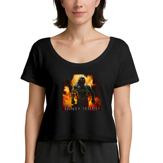 Disturbed Indestructible Siyah Kadın Tişört
