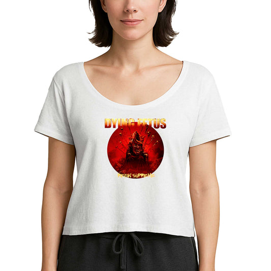 Dying Fetus Reign Supreme Beyaz Kadın Tişört