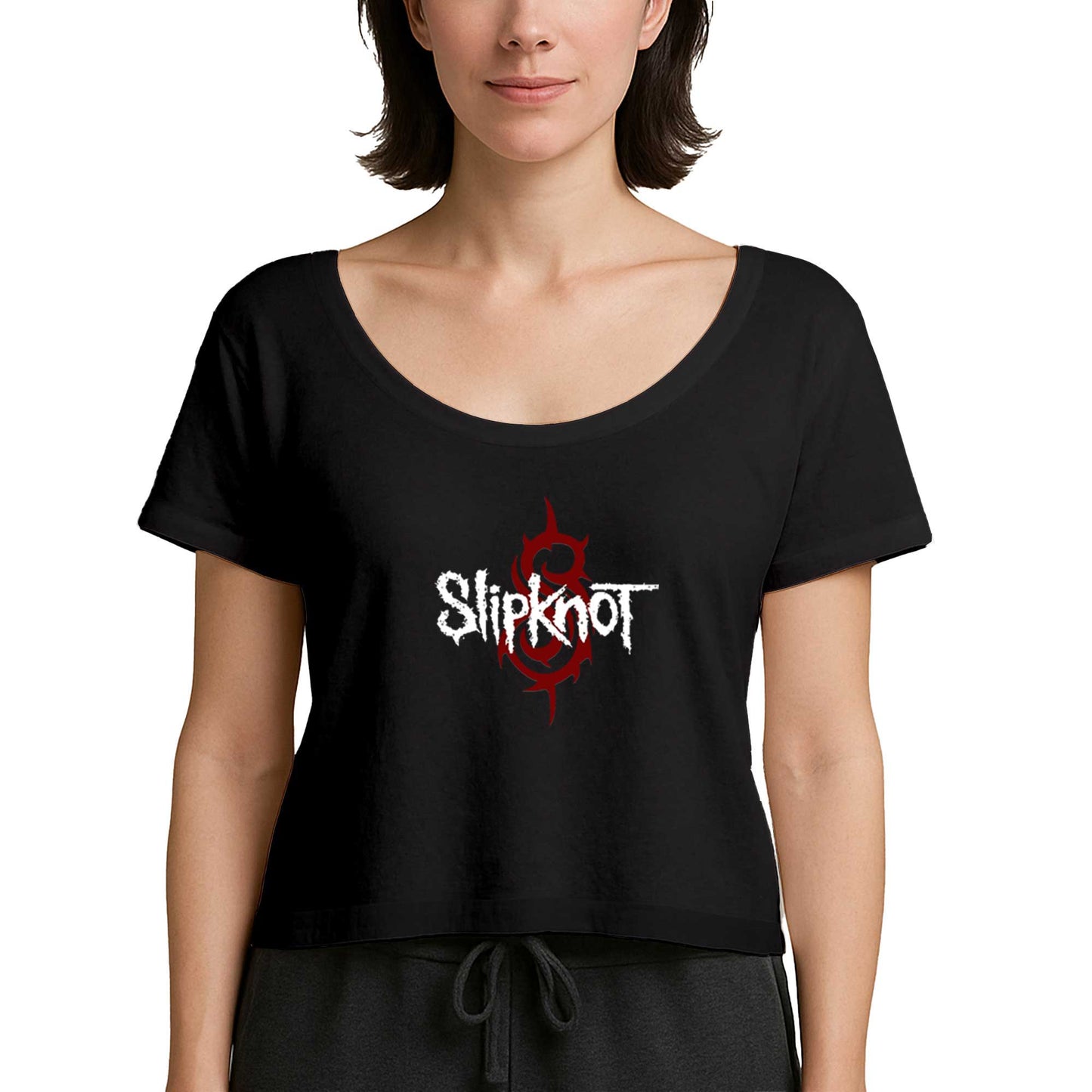 Slipknot Symboll Siyah Kadın Tişört