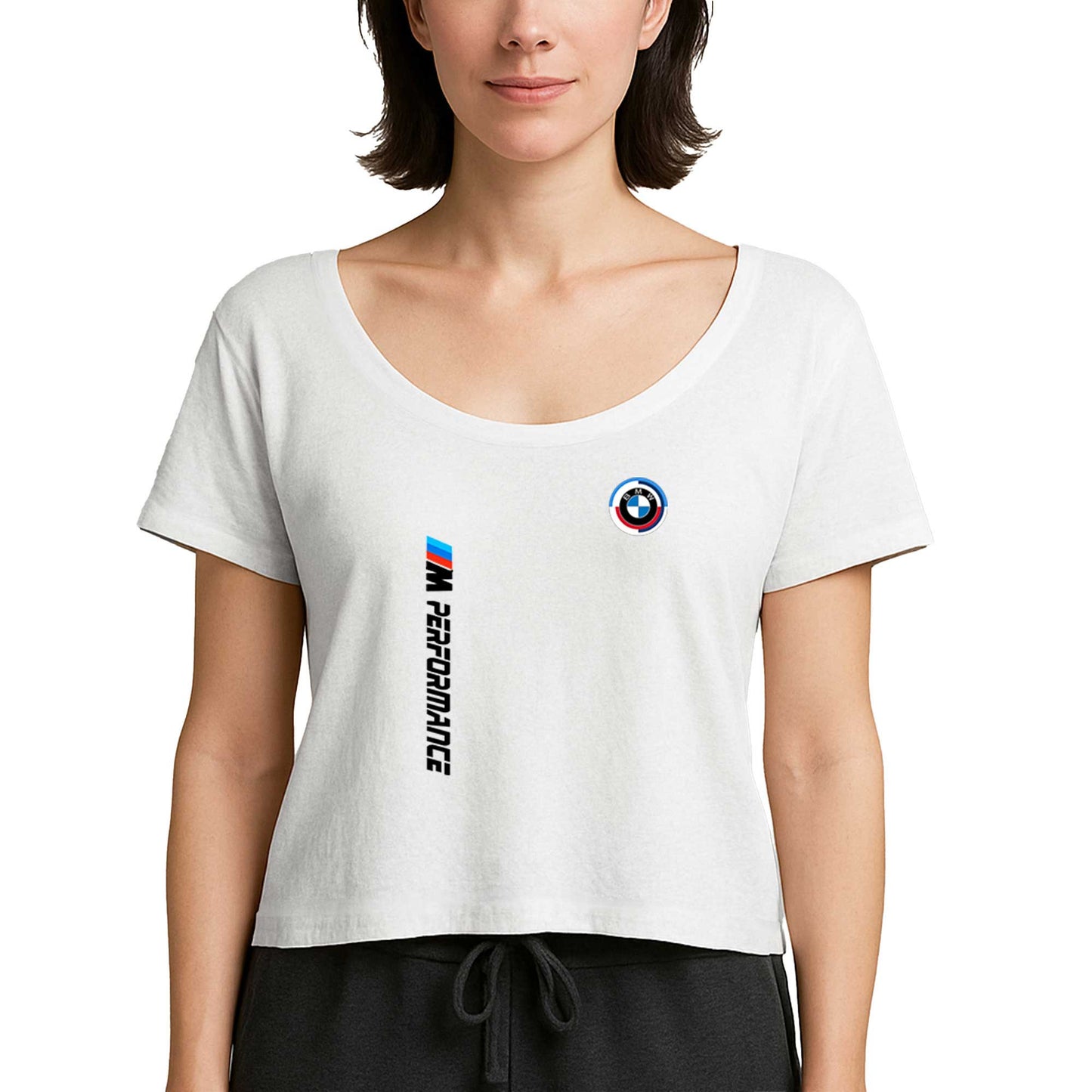 Bmw Performance Beyaz Kadın Tişört