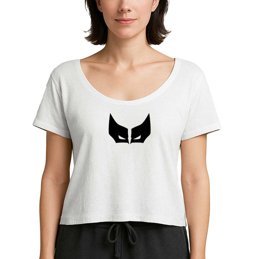Wolverine Maske Beyaz Kadın Tişört