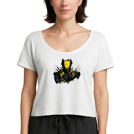 Wolverine Splash Beyaz Kadın Tişört