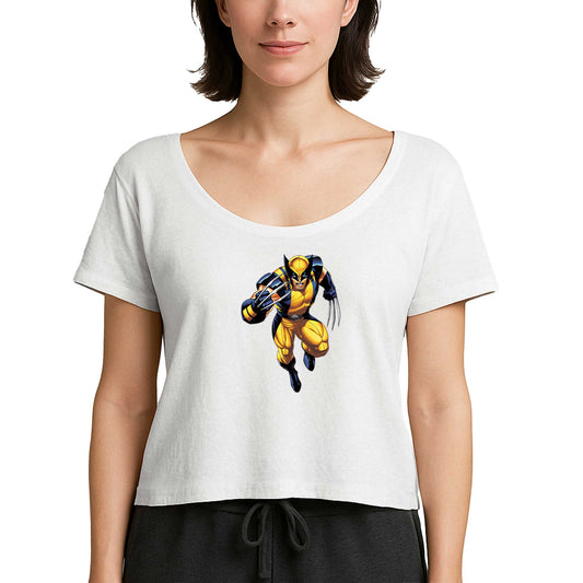 Wolverine Warrior Beyaz Kadın Tişört