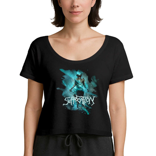 Suffacation Of The Dark Light Siyah Kadın Tişört