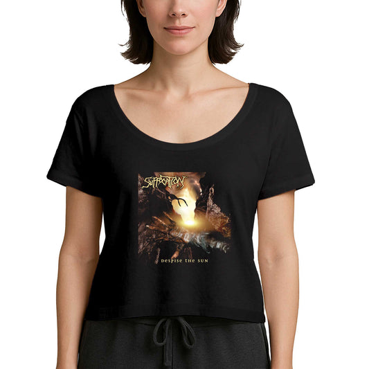 Suffacation Despise The Sun Siyah Kadın Tişört