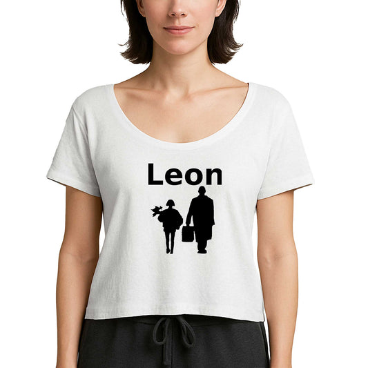 Leon The Professional Beyaz Kadın Tişört