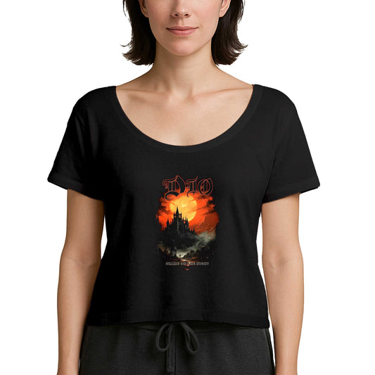 Dio Shame On The Night Siyah Kadın Tişört