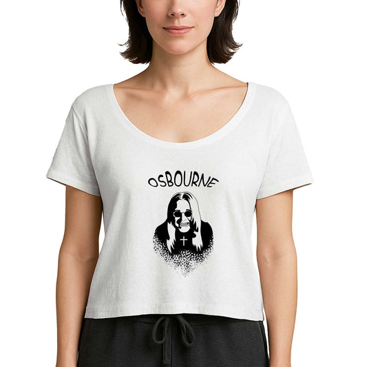 Ozzy Osbourne Silüet Siyah Kadın Tişört