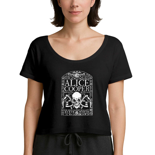 Alice Cooper Memento Mori Siyah Kadın Tişört