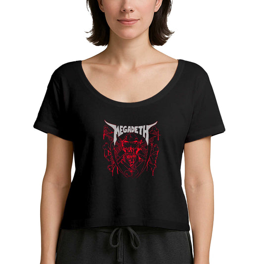Megadeth Killing Is My Business Siyah Kadın Tişört