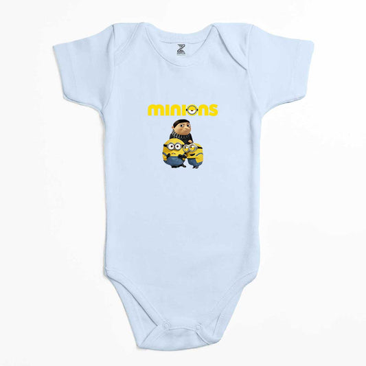 Minions Team Renkli Bebek Body Zıbın