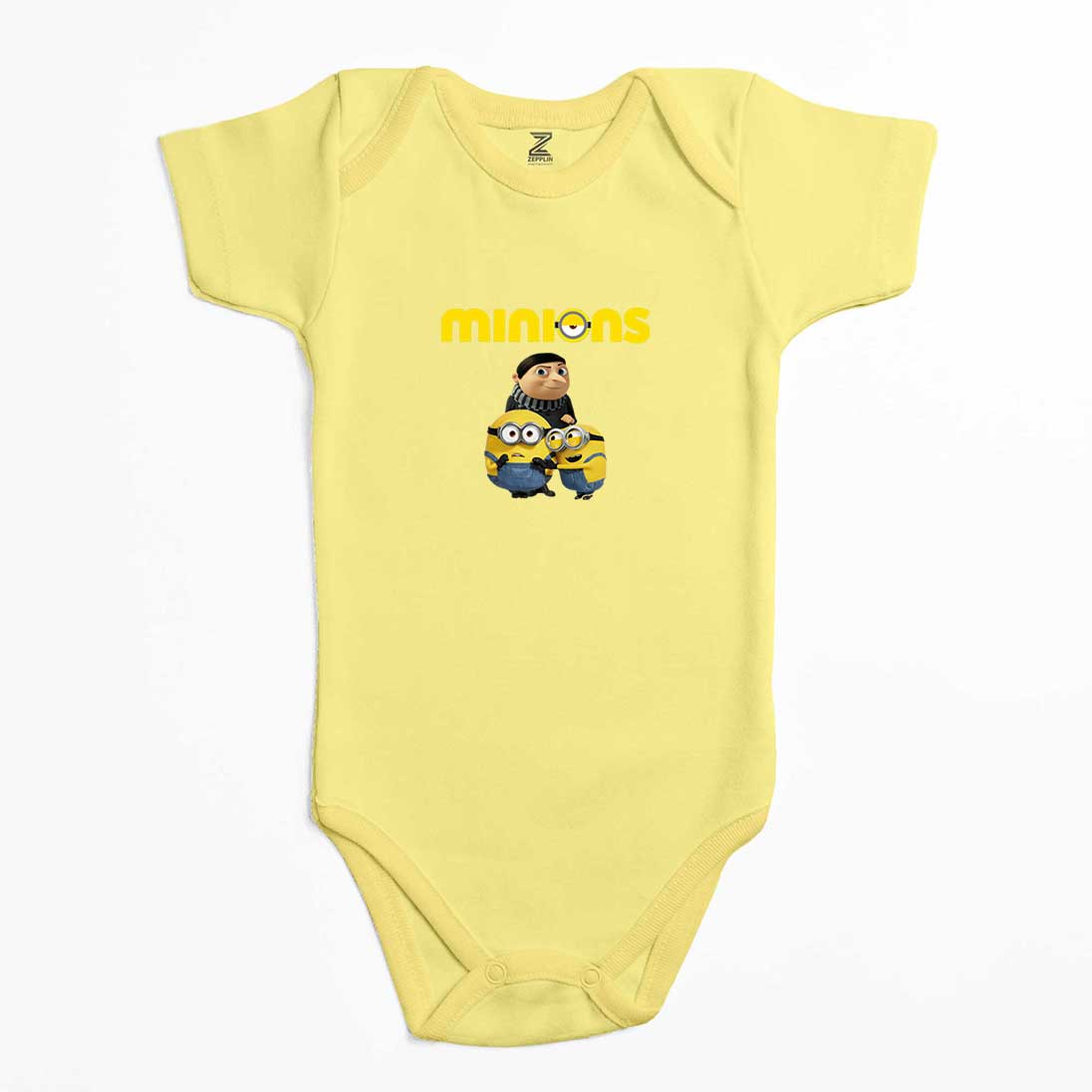 Minions Team Renkli Bebek Body Zıbın