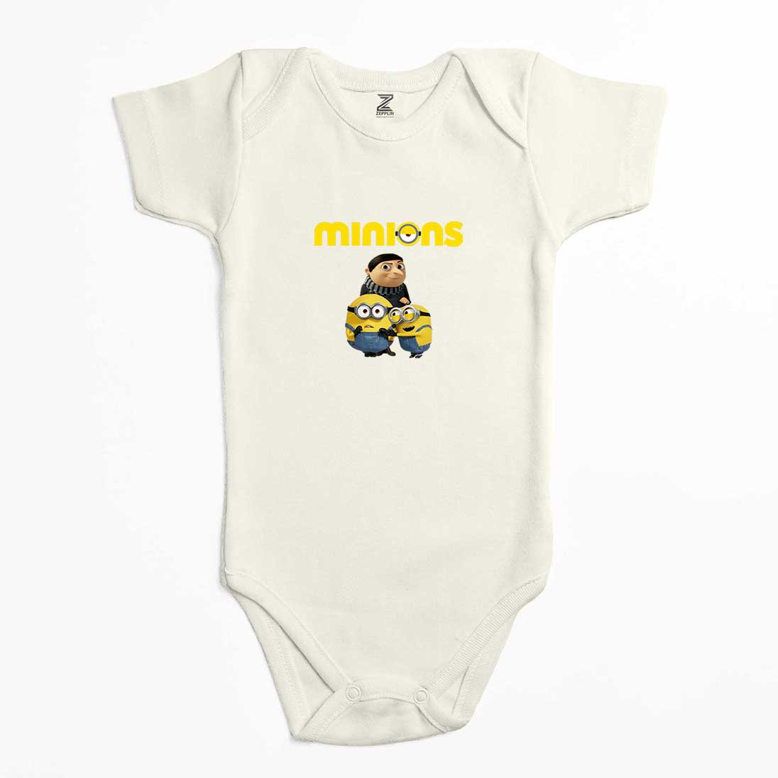 Minions Team Renkli Bebek Body Zıbın