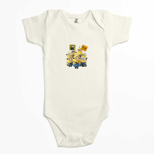 Minions The Rise Of Gru Banner Renkli Bebek Body Zıbın