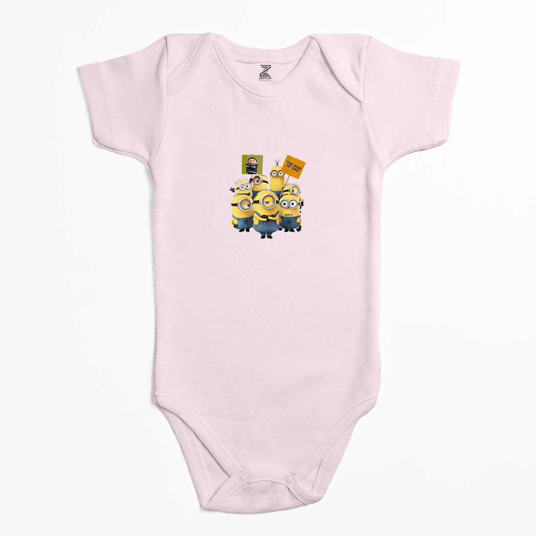 Minions The Rise Of Gru Banner Renkli Bebek Body Zıbın