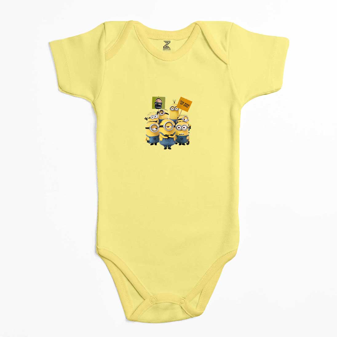 Minions The Rise Of Gru Banner Renkli Bebek Body Zıbın