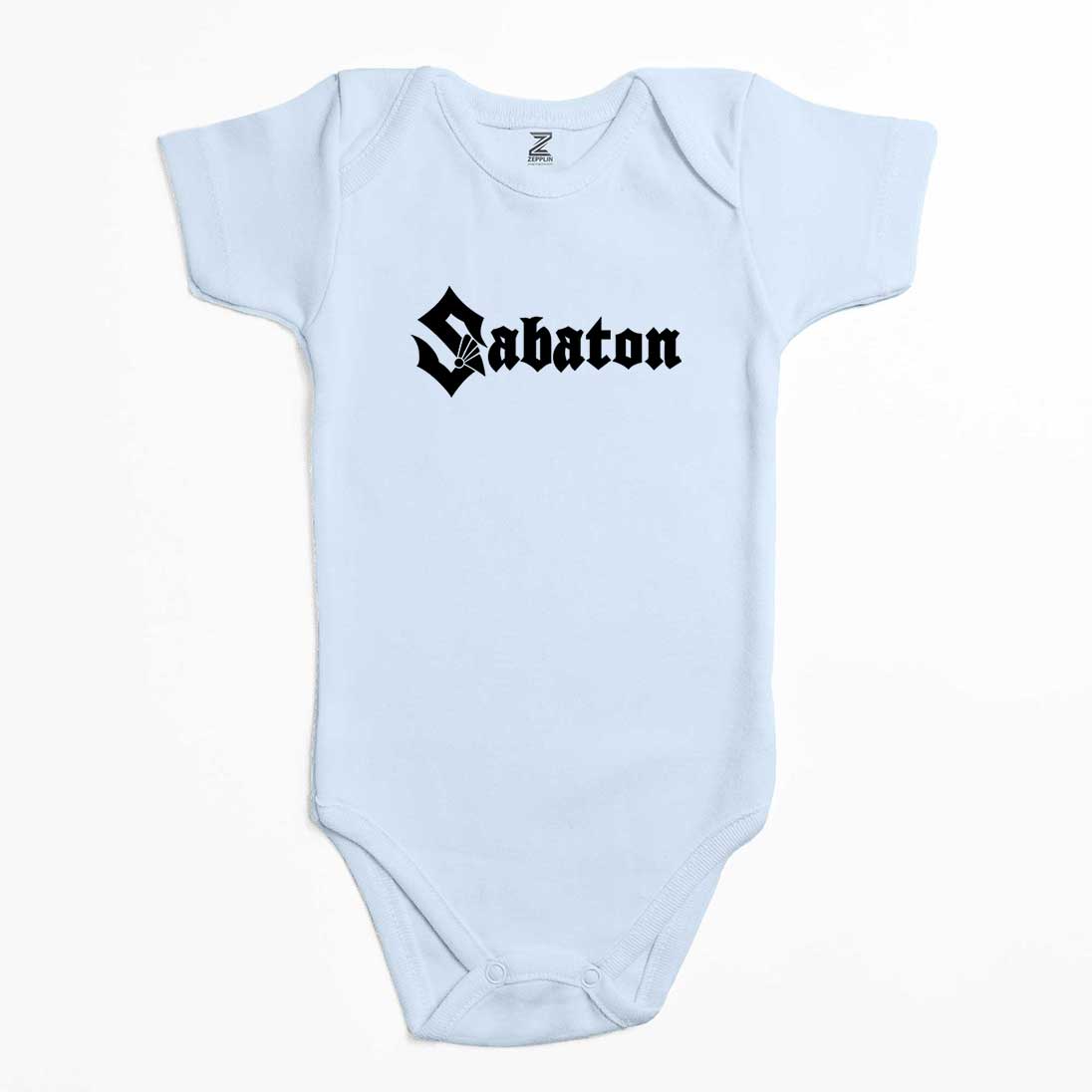 Sabaton Logo Renkli Bebek Body Zıbın