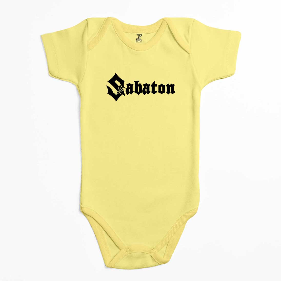 Sabaton Logo Renkli Bebek Body Zıbın