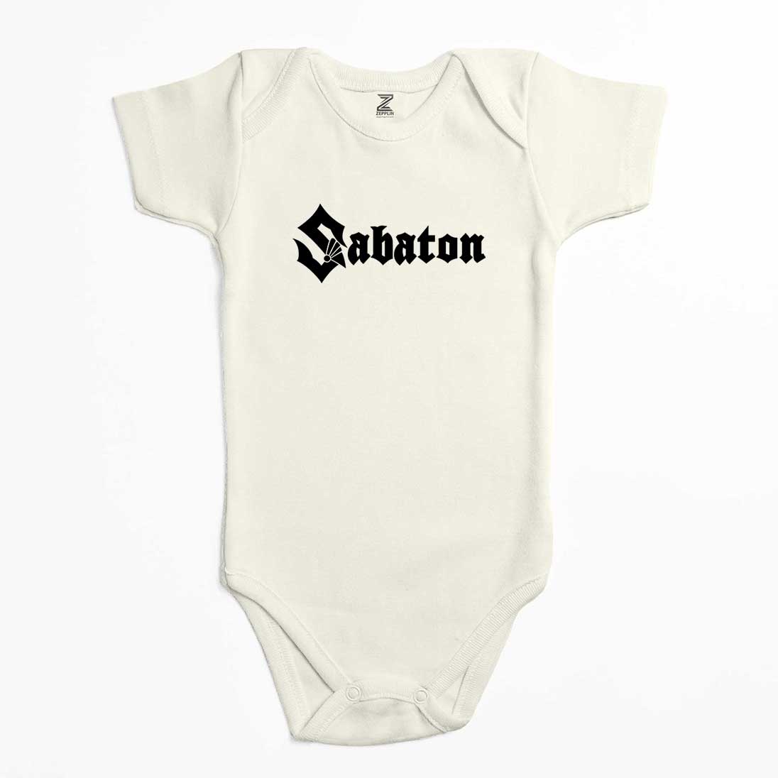 Sabaton Logo Renkli Bebek Body Zıbın