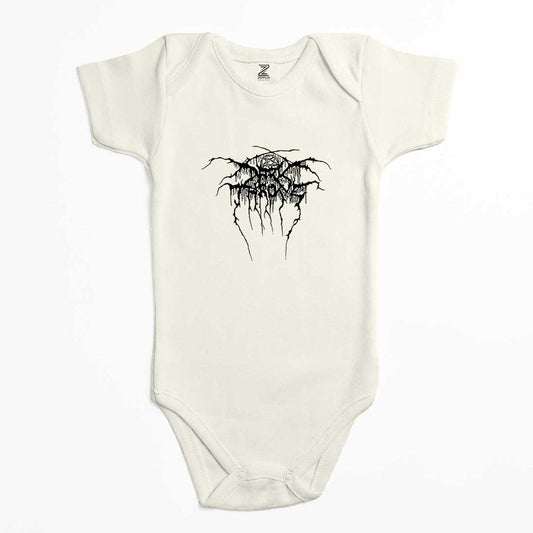 Darkthrone Logo2 Renkli Bebek Body Zıbın