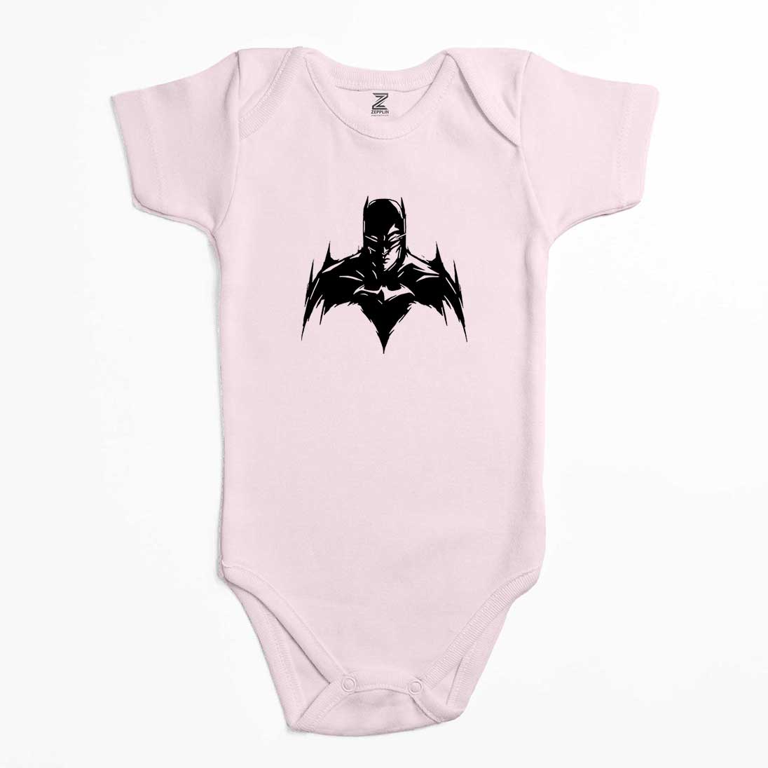 Batman Silluhette Renkli Bebek Body Zıbın