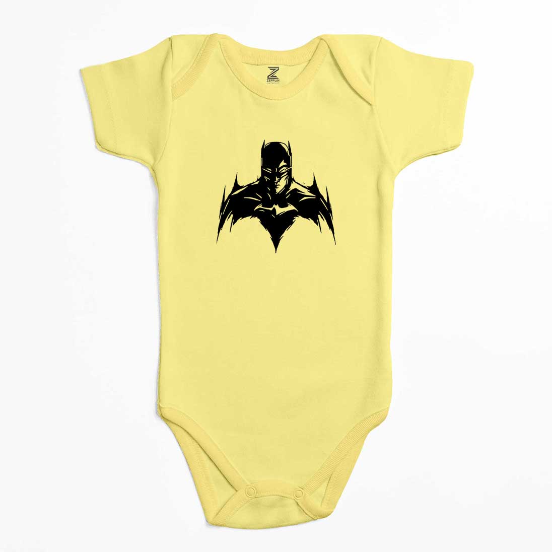 Batman Silluhette Renkli Bebek Body Zıbın