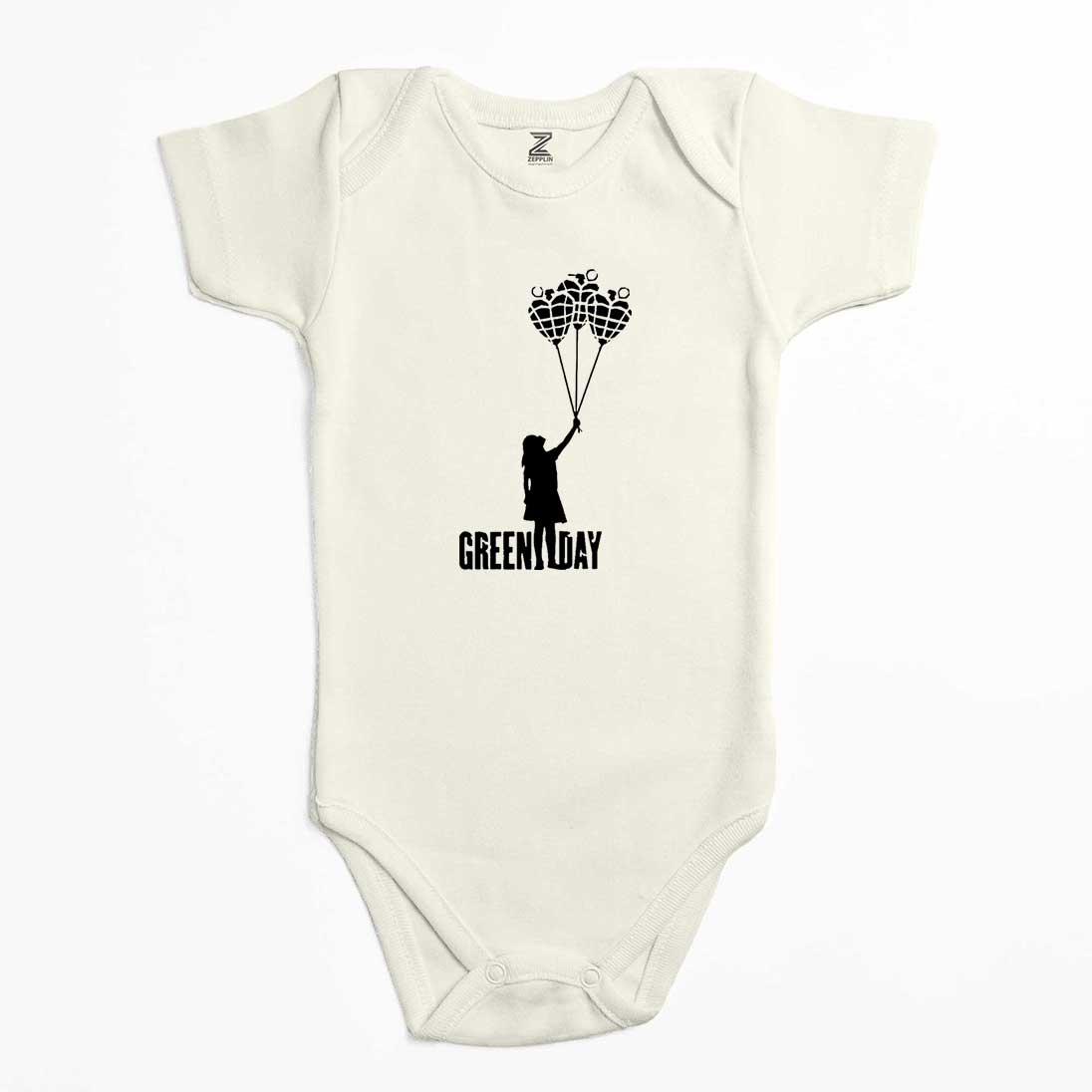 Green Day Girl Renkli Bebek Body Zıbın