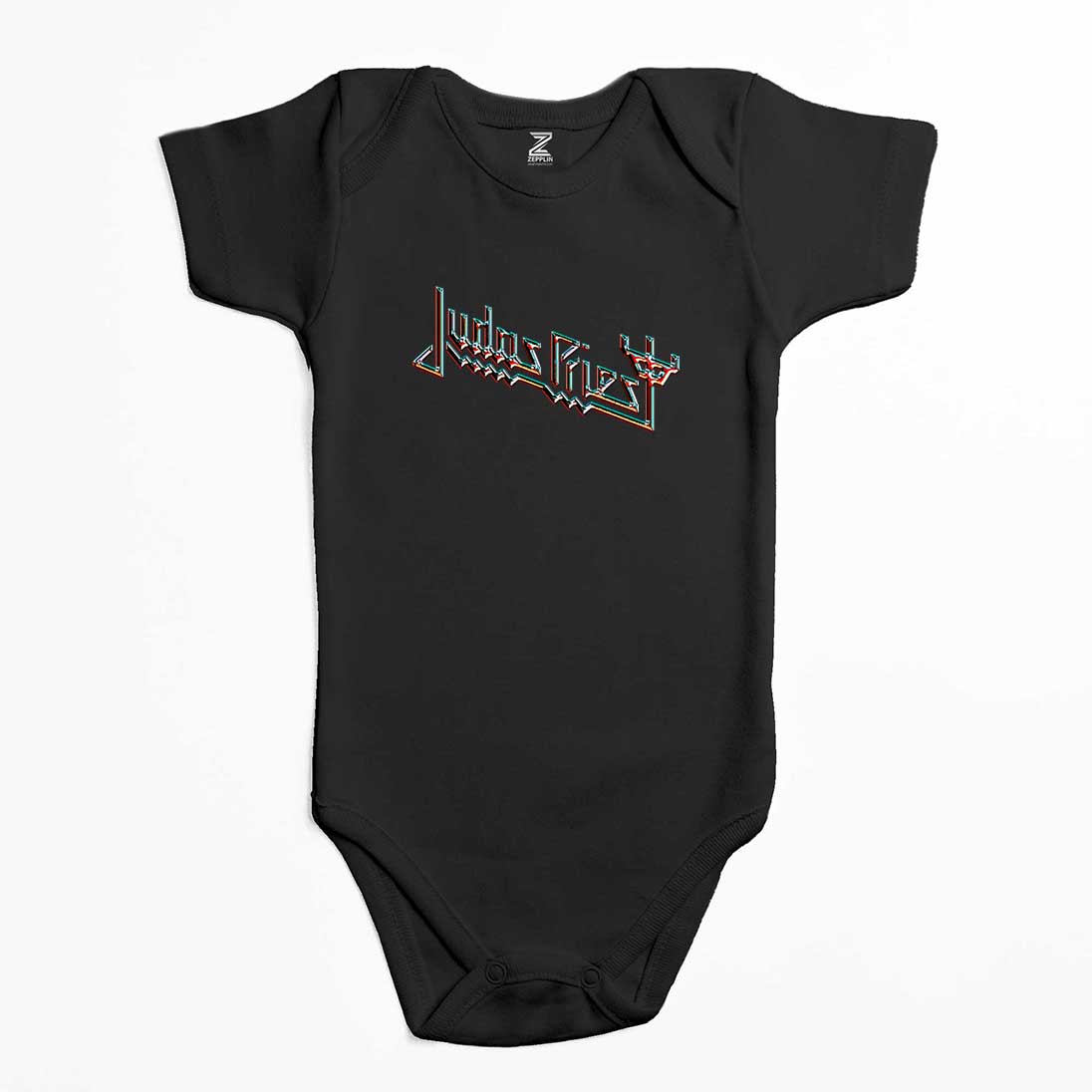 Judas Priest Logo 2 Renkli Bebek Body Zıbın