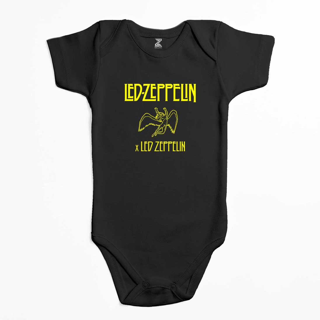 Led Zeppelin Angel Renkli Bebek Body Zıbın