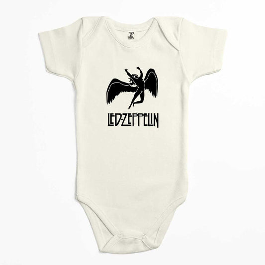 Led Zeppelin Black Angel Renkli Bebek Body Zıbın