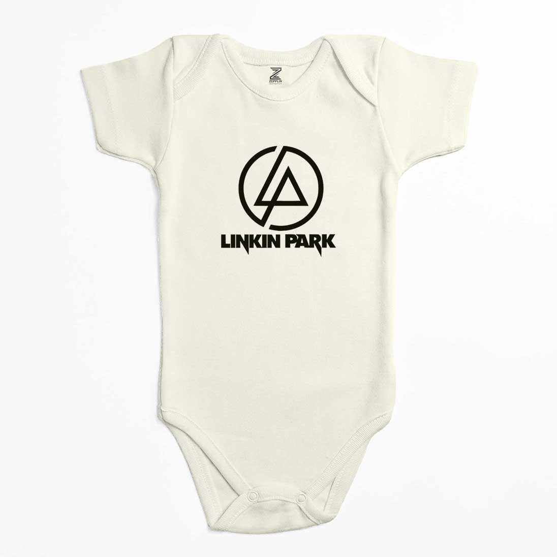Linkin Park Logo Renkli Bebek Body Zıbın