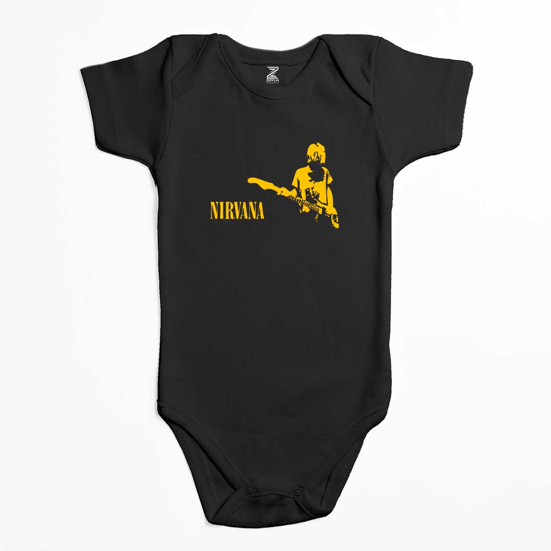 Nirvana Kurt Cobain Renkli Bebek Body Zıbın