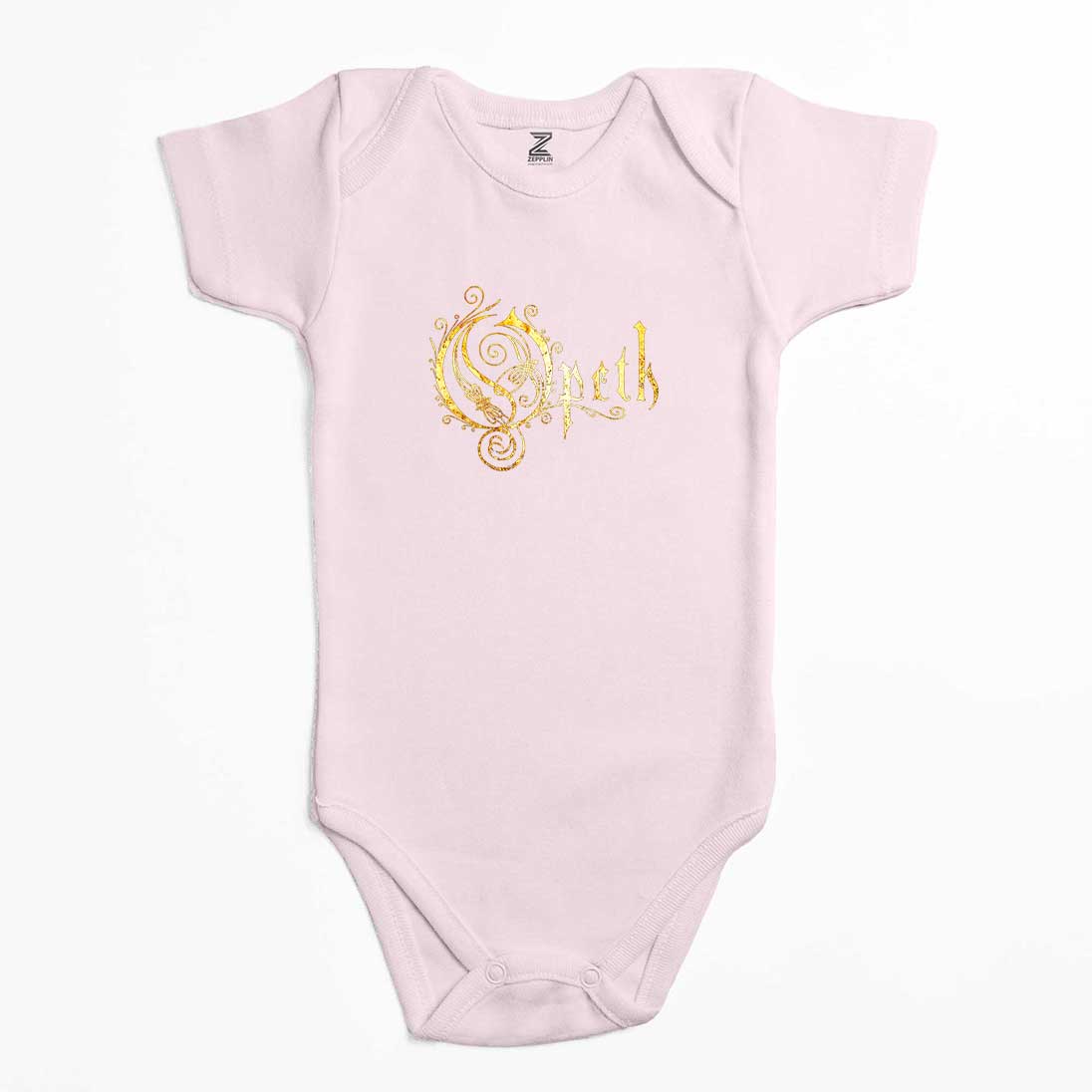 Opeth Logo Classic Renkli Bebek Body Zıbın