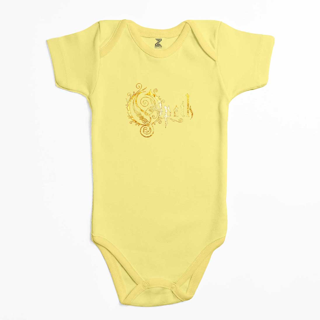 Opeth Logo Classic Renkli Bebek Body Zıbın