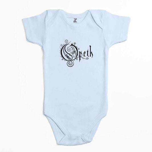 Opeth Logo Classic 2 Renkli Bebek Body Zıbın