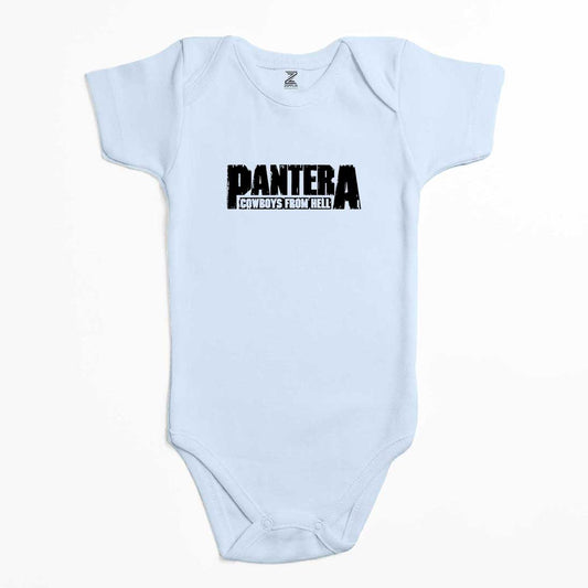 Pantera Cowboys From Hell 2 Renkli Bebek Body Zıbın