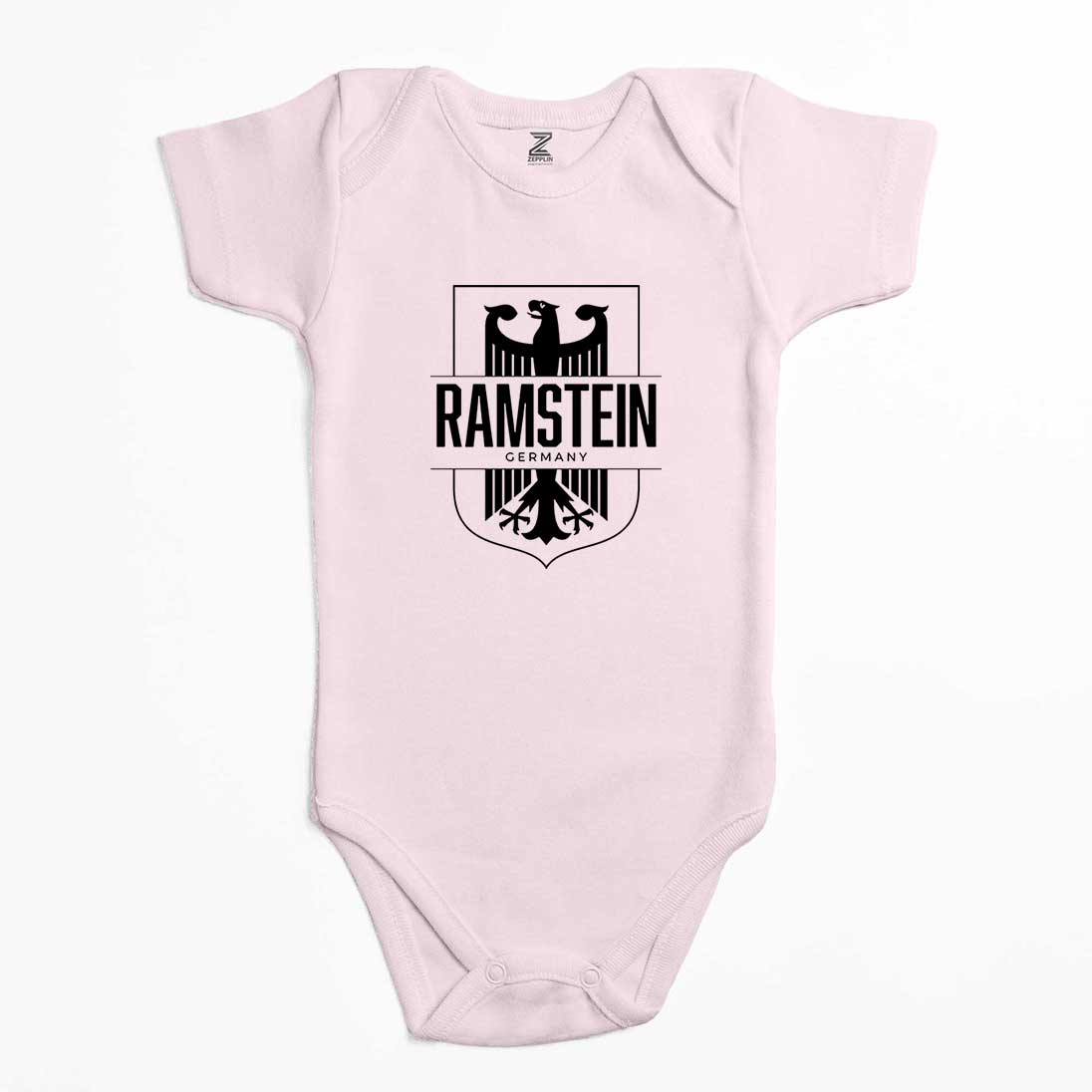 Rammstein Germany Renkli Bebek Body Zıbın