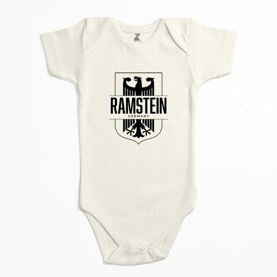 Rammstein Germany Renkli Bebek Body Zıbın