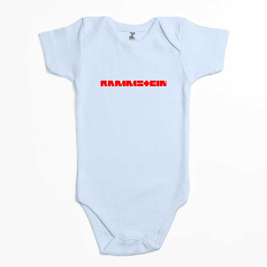 Rammstein Text Red Renkli Bebek Body Zıbın