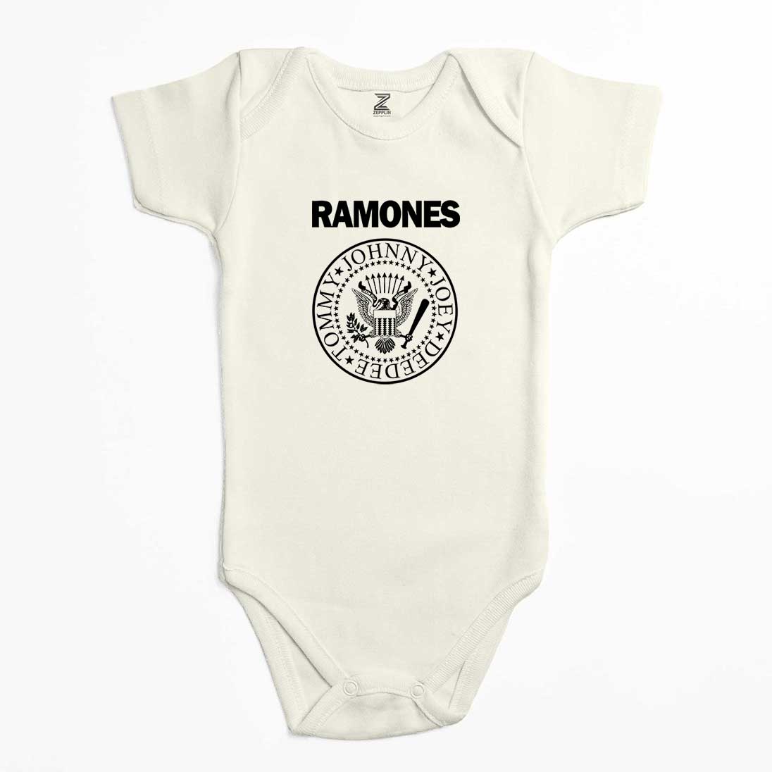 Ramones Look Out Below Renkli Bebek Body Zıbın