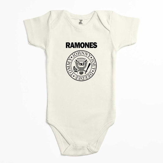 Ramones Look Out Below Renkli Bebek Body Zıbın