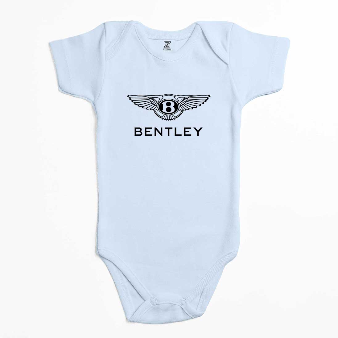 Bentley Logo Renkli Bebek Body Zıbın