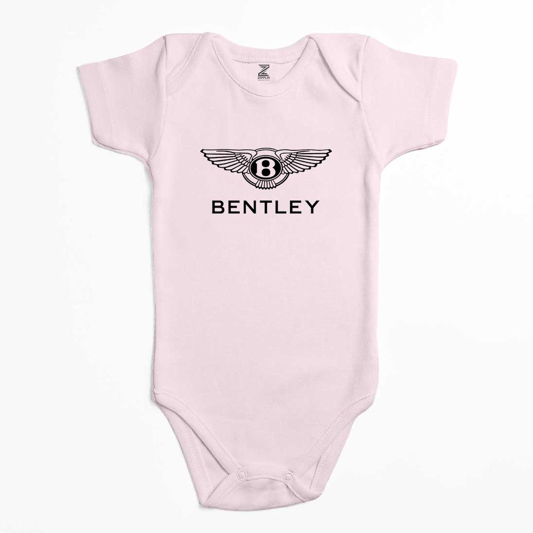 Bentley Logo Renkli Bebek Body Zıbın