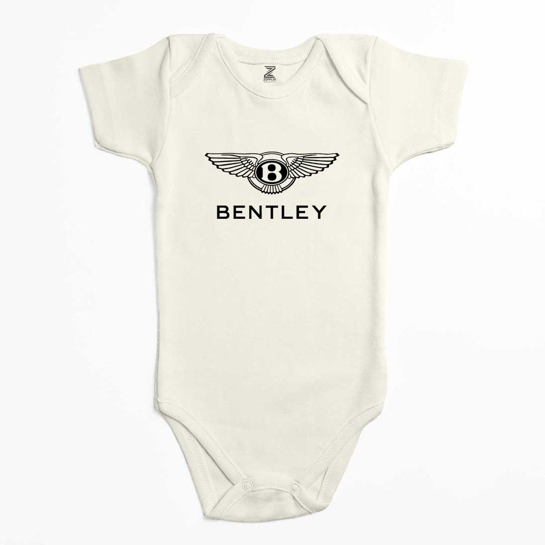 Bentley Logo Renkli Bebek Body Zıbın