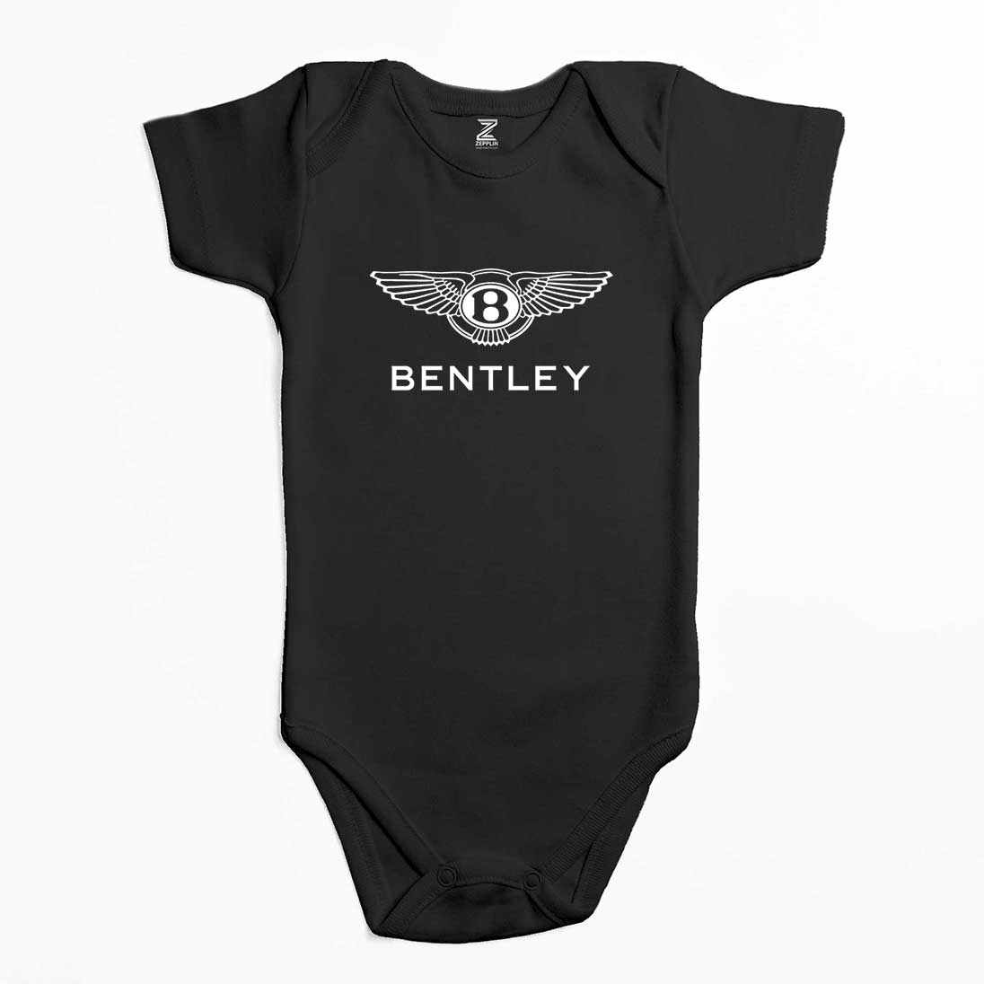 Bentley Logo 2 Renkli Bebek Body Zıbın